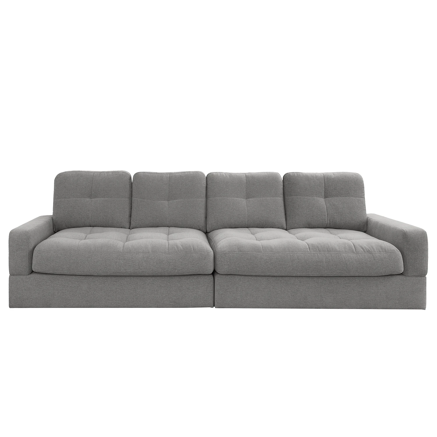 Fredriks Bigsofa Montfort - Chenille - Chenille Alix: Grau 4 Fredriks Bigsofa Montfort - Chenille - Chenille Alix: Grau – Bild 4