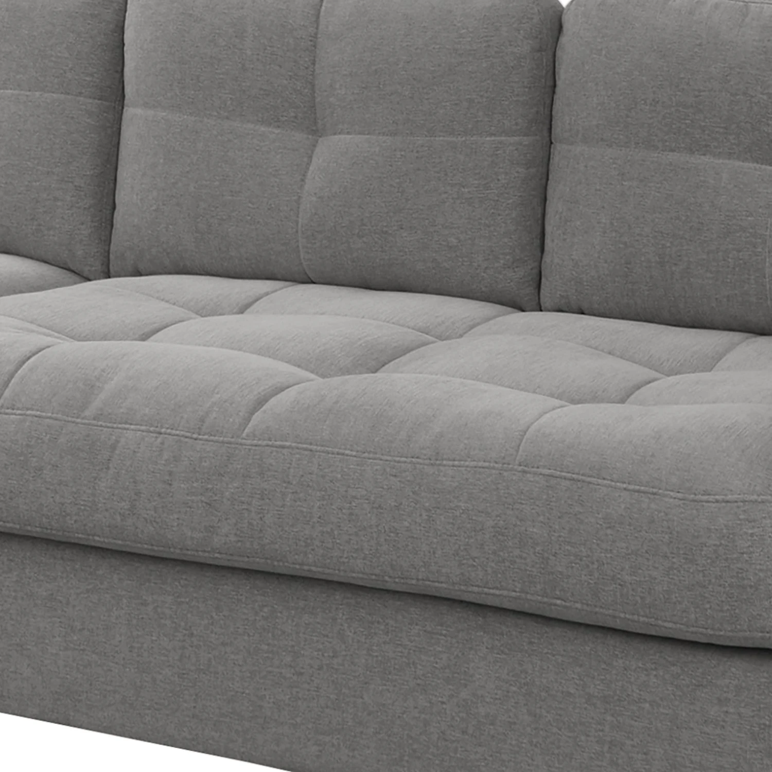 Fredriks Bigsofa Montfort - Chenille - Chenille Alix: Grau 7 Fredriks Bigsofa Montfort - Chenille - Chenille Alix: Grau – Bild 7