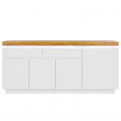 Fredriks Sideboard Namona II - Inkl. Beleuchtung - Eiche Dekor / Weiß -Wohnzimmermöbel boutique en ligne 1000255074 220803 035 DETAILS P000000001000255074 1