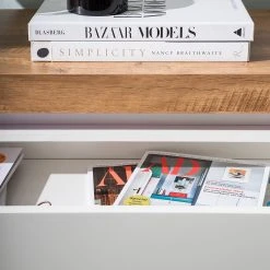 Fredriks Kommode Namona I - Inkl. Beleuchtung - Eiche Dekor / Weiß -Wohnzimmermöbel boutique en ligne 1000255076 220803 050 DETAILS P000000001000255076