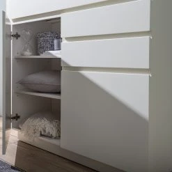 Fredriks Kommode Namona I - Inkl. Beleuchtung - Eiche Dekor / Weiß -Wohnzimmermöbel boutique en ligne 1000255076 220803 055 DETAILS P000000001000255076