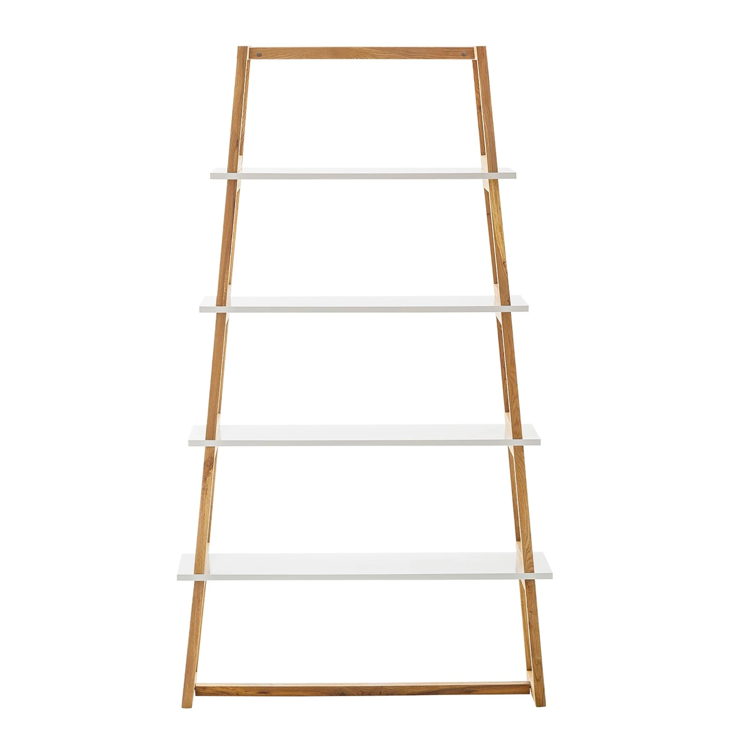 Mørteens Regal Tenabo - Eiche teilmassiv - Weiß / Eiche 2 Mørteens Regal Tenabo - Eiche teilmassiv - Weiß / Eiche – Bild 2