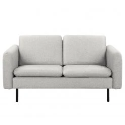 Norrwood Sofa La Motte (2-Sitzer) - Webstoff - Webstoff Sogol: Hellgrau