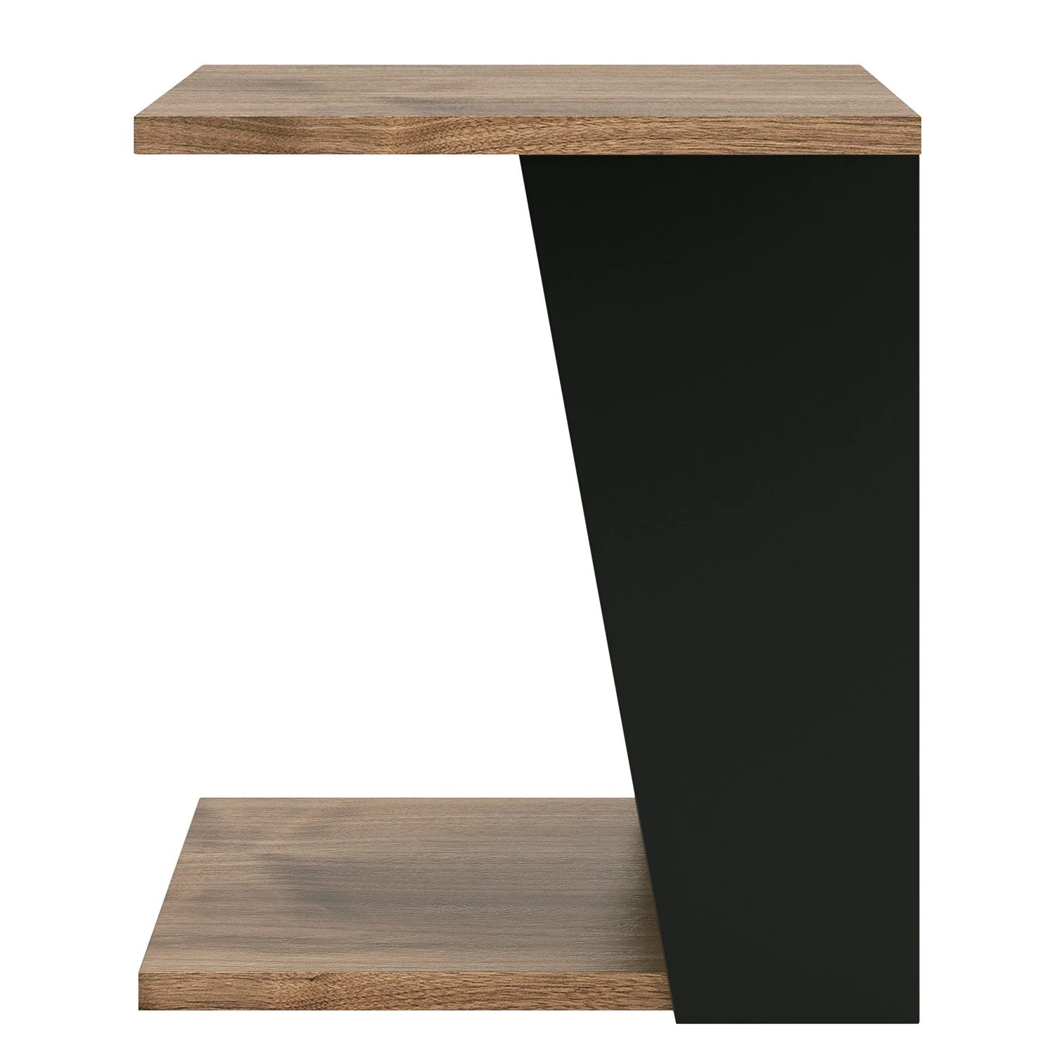 Temahome Beistelltisch Albi - Echtholzfurnier - Walnuss / Schwarz 4 Temahome Beistelltisch Albi - Echtholzfurnier - Walnuss / Schwarz – Bild 4