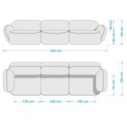 Studio Copenhagen Bigsofa Vieux Colpo - Microfaser Alana: Beige 25 Studio Copenhagen Bigsofa Vieux Colpo - Microfaser Alana: Beige -Wohnzimmermöbel boutique en ligne 1000256649 210809 09092200019 SKETCH DETAILS P000000001000256649 sketch