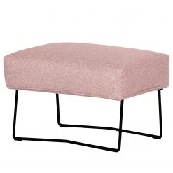 Bizzarto Polsterhocker Caleta - Webstoff Sogol: Mauve