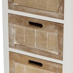 Ridgevalley Kommode Beauvain - Paulownia massiv - Braun / Weiß -Wohnzimmermöbel boutique en ligne 1000257197 210413 14372300063 DETAILS P000000001000257197