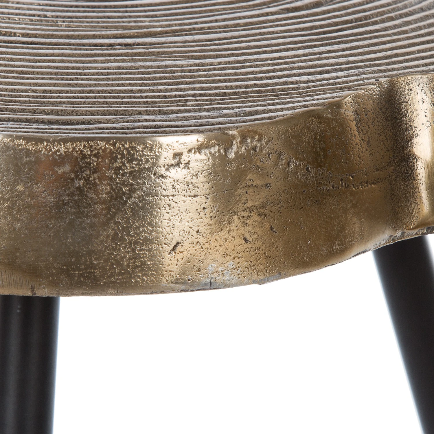 Ridgevalley Beistelltisch Pal (3er-Set) - Metall - Messing / Schwarz 8 Ridgevalley Beistelltisch Pal (3er-Set) - Metall - Messing / Schwarz – Bild 8