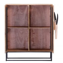 Naturoo Kommode Muhu - Mango massiv / Metall - Mango / Schwarz -Wohnzimmermöbel boutique en ligne 1000259765 210421 08210200030 DETAILS P000000001000259765