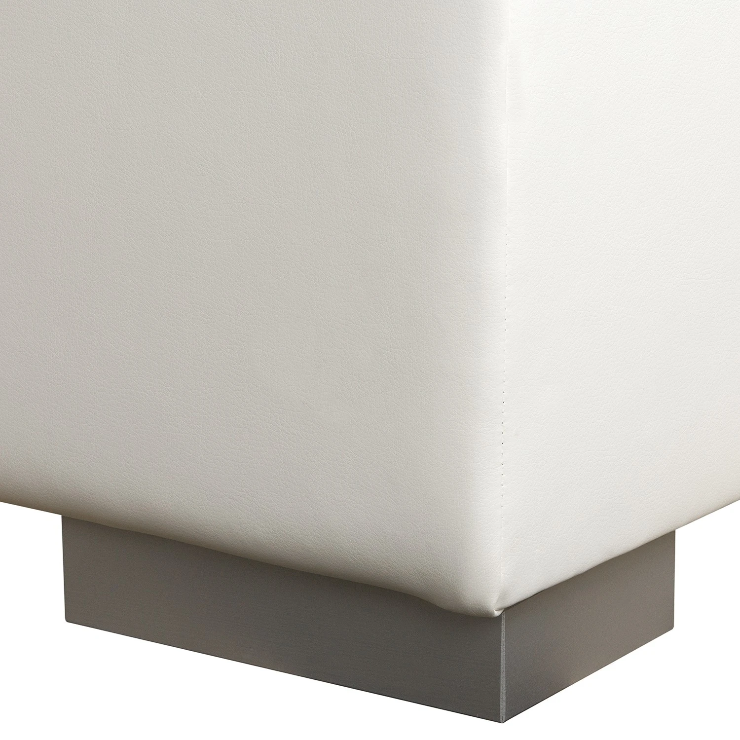 Loftscape Bigsofa Canton I - Kunstleder / Strukturstoff - Weiß / Hellgrau 12 Loftscape Bigsofa Canton I - Kunstleder / Strukturstoff - Weiß / Hellgrau – Bild 12