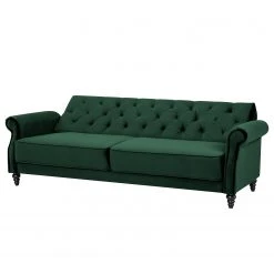 Maison Belfort Schlafsofa Brampton - Samt Criada: Dunkelgrün -Wohnzimmermöbel boutique en ligne 1000260256 220127 06322000031 DETAILS P000000001000260256