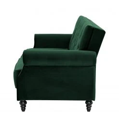 Maison Belfort Schlafsofa Brampton - Samt Criada: Dunkelgrün -Wohnzimmermöbel boutique en ligne 1000260256 220127 06322000050 DETAILS P000000001000260256