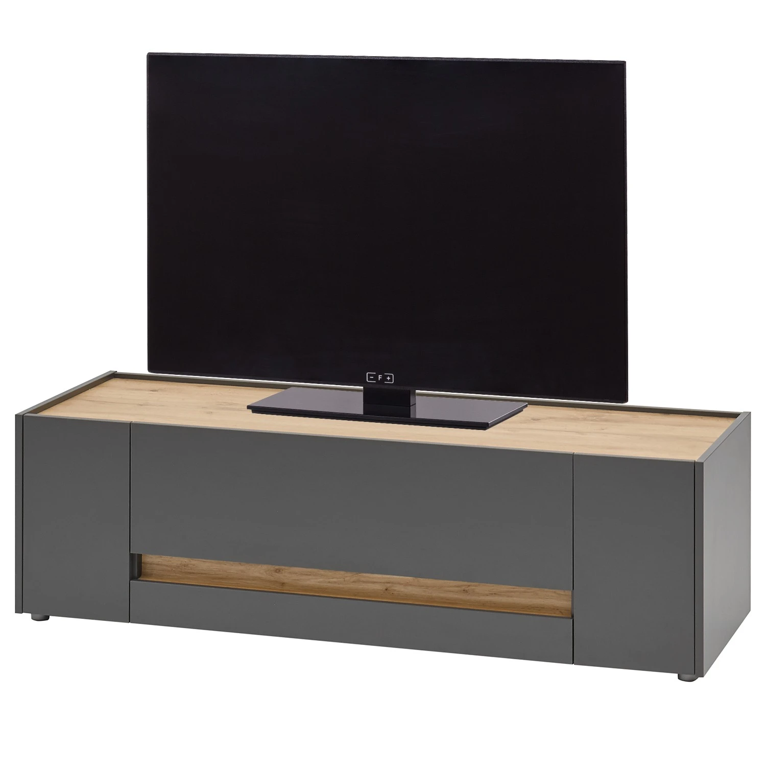 Norrwood TV-Lowboard Olon I - Anthrazit - Breite: 140 cm 1 Norrwood TV-Lowboard Olon I - Anthrazit - Breite: 140 cm