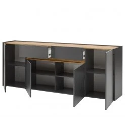 Norrwood Sideboard Olon - Anthrazit - Breite: 220 cm 9 Norrwood Sideboard Olon - Anthrazit - Breite: 220 cm -Wohnzimmermöbel boutique en ligne 1000260644 210420 07401200050 DETAILS P000000001000260644