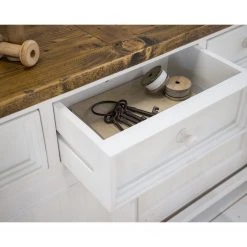 Maison Belfort Sideboard Balignton - Kiefer massiv - Kiefer / Weiß -Wohnzimmermöbel boutique en ligne 1000260756 211116 13020000349 DETAILS P000000001000260756