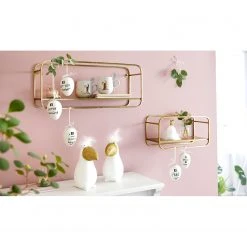 Loftscape Wandregal Torce - Metall - Gold - Breite: 41 cm -Wohnzimmermöbel boutique en ligne 1000261681 210423 13362100119 MOOD DETAILS P000000001000261681 mood