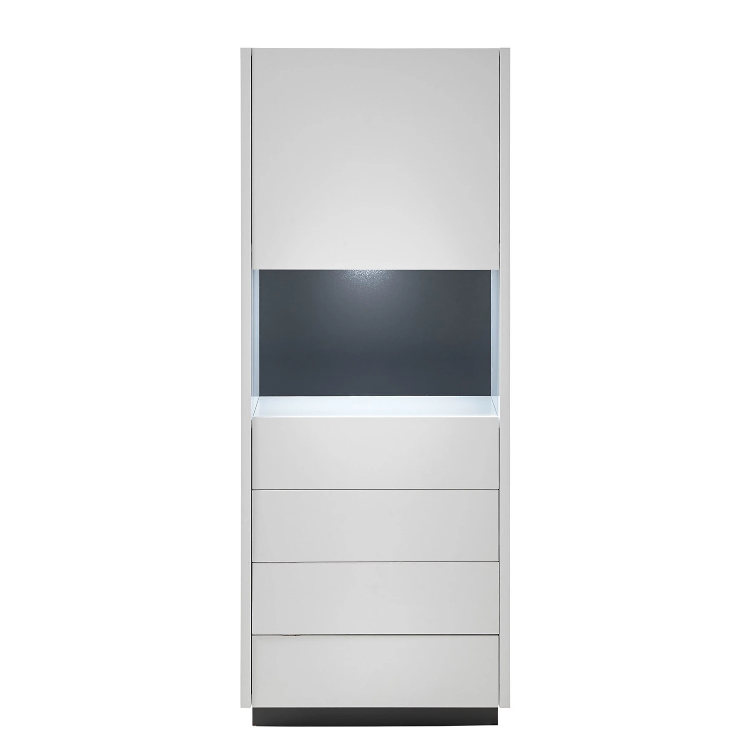 Loftscape Highboard Muuga I - Weiß / Grau 5 Loftscape Highboard Muuga I - Weiß / Grau – Bild 5