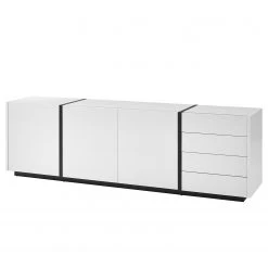 Loftscape Sideboard Muuga II - Weiß / Grau