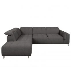 Loftscape Ecksofa Miches - Webstoff - Grau - Ottomane davorstehend links -Wohnzimmermöbel boutique en ligne 1000261770 210608 13484200003 DETAILS P000000001000261770