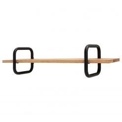 Ars manufacti Wandregal Wana III - Eiche massiv / Metall