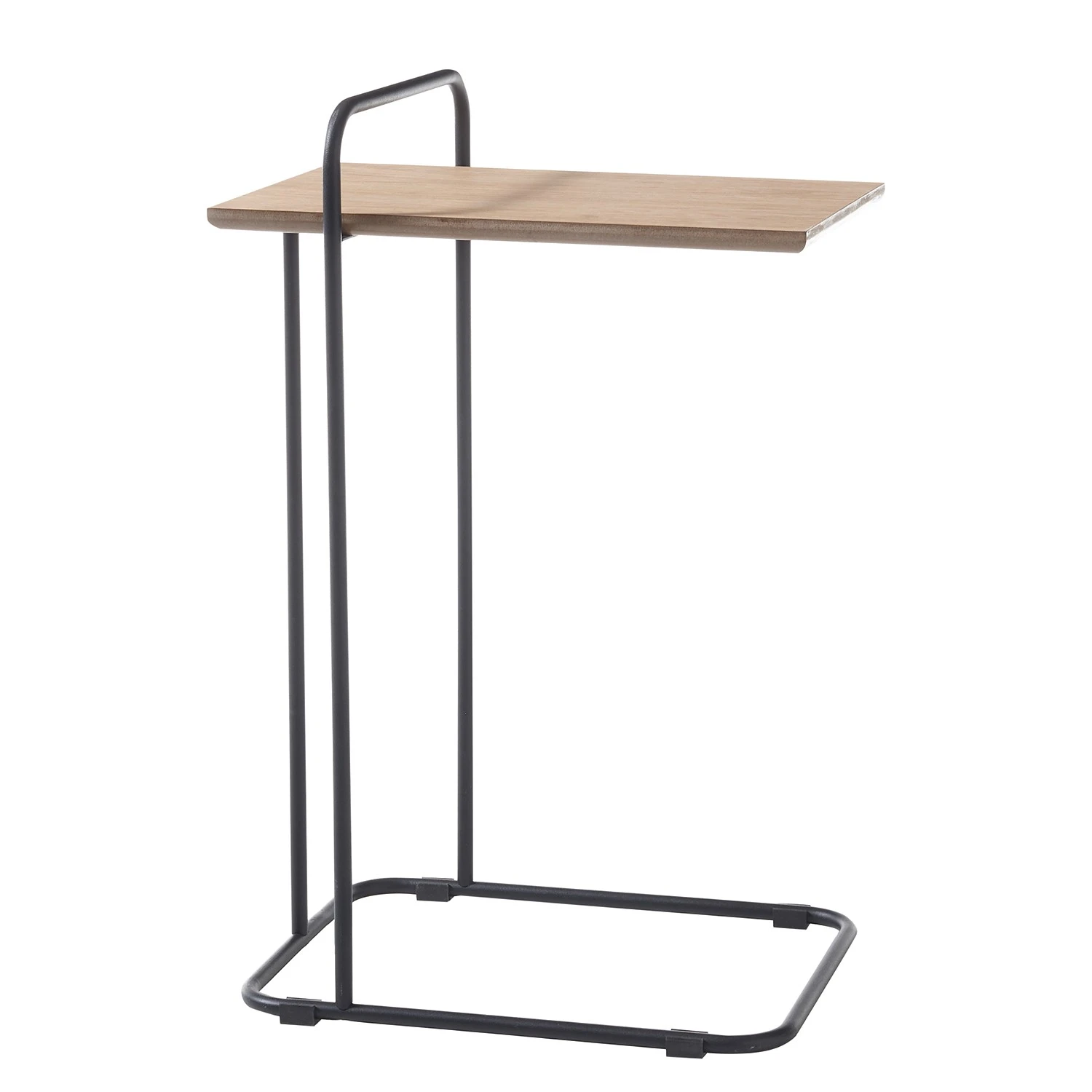 Naturoo Beistelltisch Mustvee - Echtholzfurnier / Metall 1 Naturoo Beistelltisch Mustvee - Echtholzfurnier / Metall