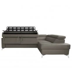 Loftscape Ecksofa Adamo - Echtleder Mabel: Sahara dunkel - Ottomane davorstehend rechts - Mit Schlaffunktion -Wohnzimmermöbel boutique en ligne 1000263597 210601 15004700605 DETAILS P000000001000263597