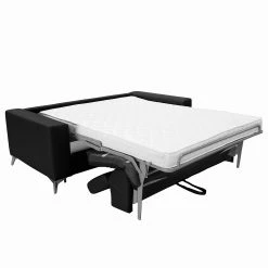 Loftscape Schlafsofa Adamo - Echtleder Mabel: Schwarz - Mit Schlaffunktion -Wohnzimmermöbel boutique en ligne 1000263606 210601 15005100684 DETAILS P000000001000263606