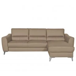 Loftscape Ecksofa Vercheny II - Echtleder Mabel: Sahara dunkel - Longchair beidseitig montierbar - Mit Schlaffunktion -Wohnzimmermöbel boutique en ligne 1000263610 210601 15011601167 DETAILS P000000001000263610