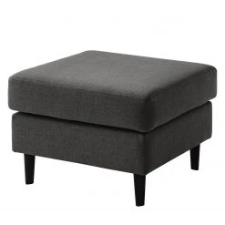 Studio Copenhagen Polsterhocker COSO Classic - Webstoff Milan: Anthrazit - Buche - Tiefe: 64 cm