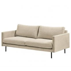 Mørteens Sofa Landos (3-Sitzer) - Cordstoff Licia: Creme