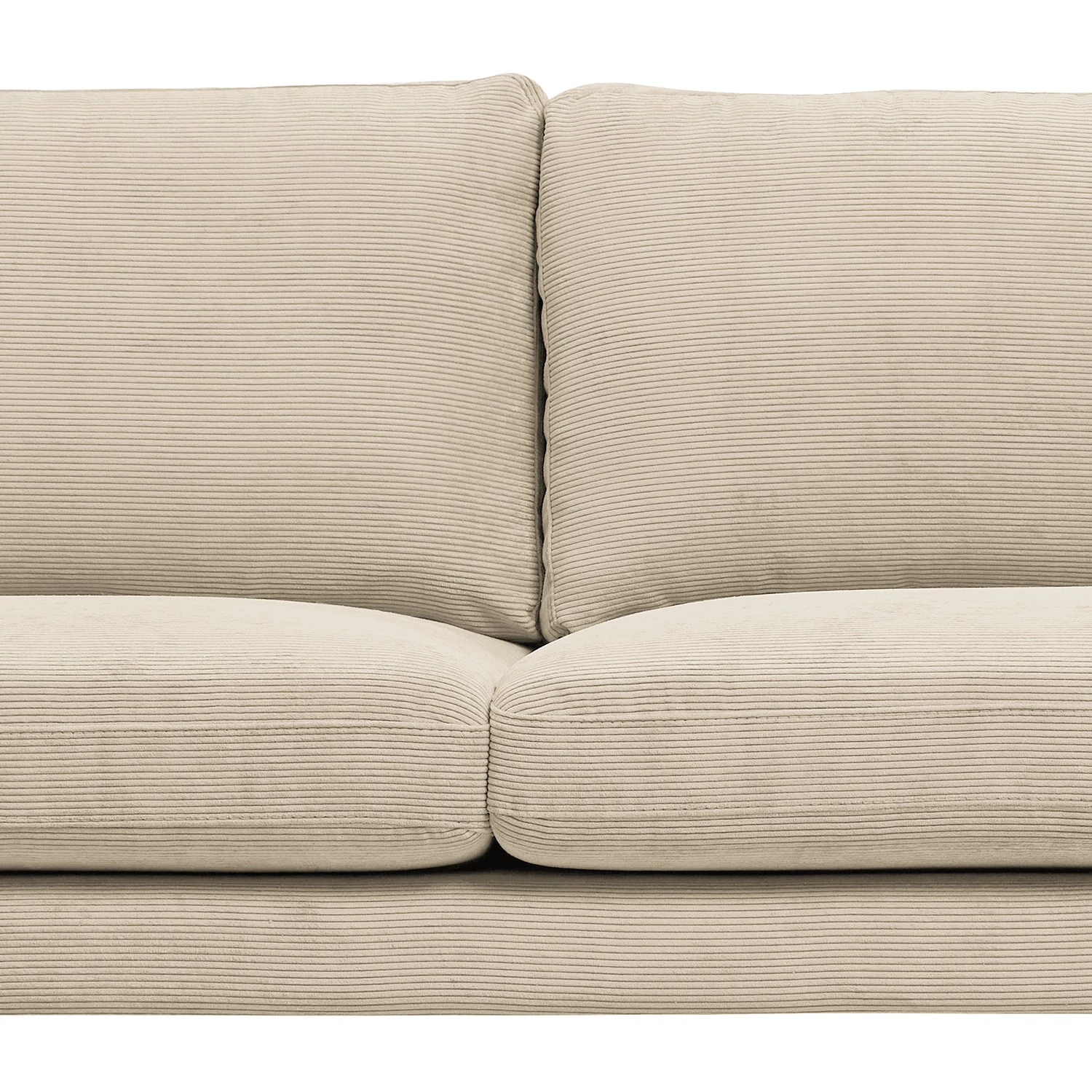 Mørteens Ecksofa Landos I - Cordstoff Licia: Creme - Ottomane davorstehend links 6 Mørteens Ecksofa Landos I - Cordstoff Licia: Creme - Ottomane davorstehend links – Bild 6