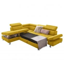 Loftscape Ecksofa Calau - Microfaser - Microfaser Enza: Senfgelb - Ottomane davorstehend links - Mit Schlaffunktion 13 Loftscape Ecksofa Calau - Microfaser - Microfaser Enza: Senfgelb - Ottomane davorstehend links - Mit Schlaffunktion -Wohnzimmermöbel boutique en ligne 1000266833 210527 11192600804 DETAILS P000000001000266833