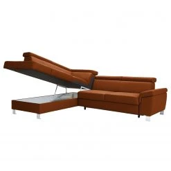 Loftscape Ecksofa Busene - Echtleder - Echtleder Moja: Rehbraun - Ottomane davorstehend links - Mit Schlaffunktion -Wohnzimmermöbel boutique en ligne 1000266869 210527 11200601219 DETAILS P000000001000266869