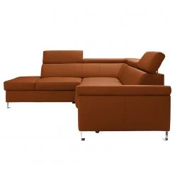 Loftscape Ecksofa Busene - Echtleder - Echtleder Moja: Rehbraun - Ottomane davorstehend links - Mit Schlaffunktion -Wohnzimmermöbel boutique en ligne 1000266869 210527 11200601221 DETAILS P000000001000266869