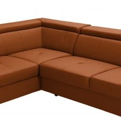 Loftscape Ecksofa Busene - Echtleder - Echtleder Moja: Rehbraun - Ottomane davorstehend links - Mit Schlaffunktion -Wohnzimmermöbel boutique en ligne 1000266869 210527 11200601225 DETAILS P000000001000266869