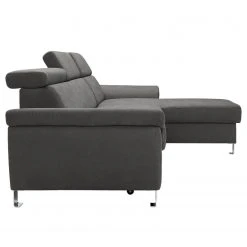 Loftscape Ecksofa Busene I - Microfaser - Microfaser Enza: Dunkelgrau - Longchair davorstehend rechts - Mit Schlaffunktion -Wohnzimmermöbel boutique en ligne 1000266871 210527 11200801246 DETAILS P000000001000266871
