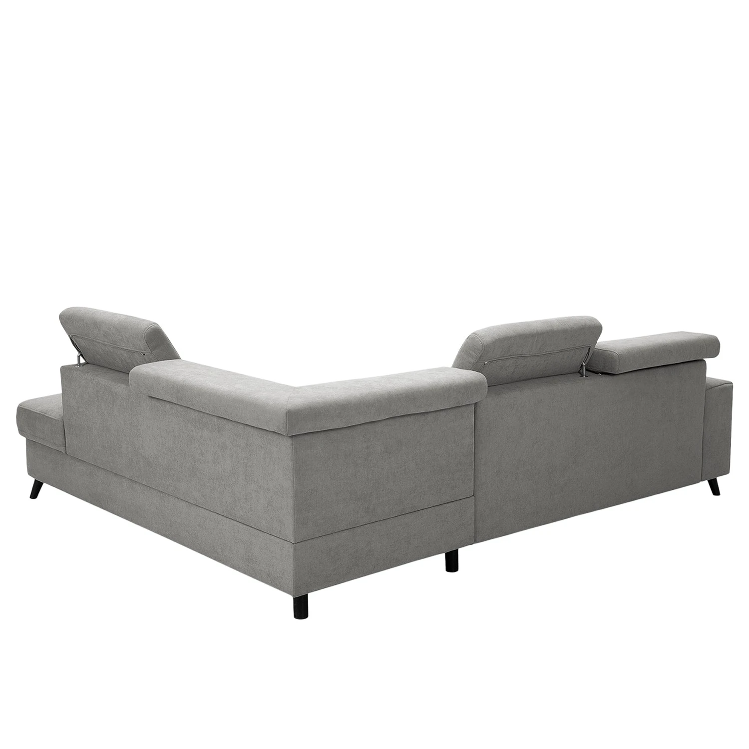 Loftscape Ecksofa Cadima I - Microfaser - Microfaser Enza: Grau - Ottomane davorstehend rechts - Mit Schlaffunktion 6 Loftscape Ecksofa Cadima I - Microfaser - Microfaser Enza: Grau - Ottomane davorstehend rechts - Mit Schlaffunktion – Bild 6