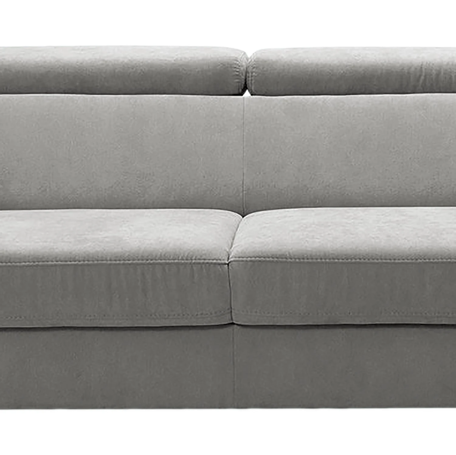 Loftscape Ecksofa Cadima I - Microfaser - Microfaser Enza: Grau - Ottomane davorstehend rechts - Mit Schlaffunktion 10 Loftscape Ecksofa Cadima I - Microfaser - Microfaser Enza: Grau - Ottomane davorstehend rechts - Mit Schlaffunktion – Bild 10