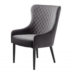 Red Living Sessel Albero - Samt - Grau