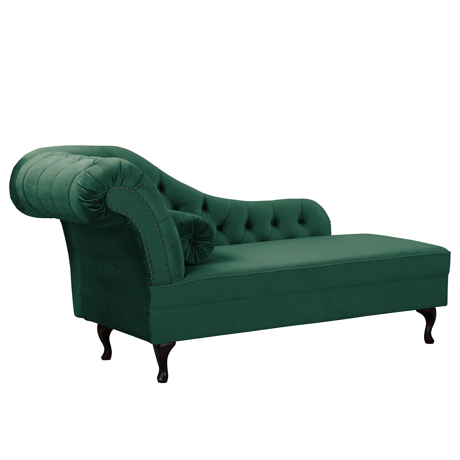 Ridgevalley Recamiere Dale - Samt Ravi: Antikgrün - Armlehne davorstehend links 7 Ridgevalley Recamiere Dale - Samt Ravi: Antikgrün - Armlehne davorstehend links – Bild 7