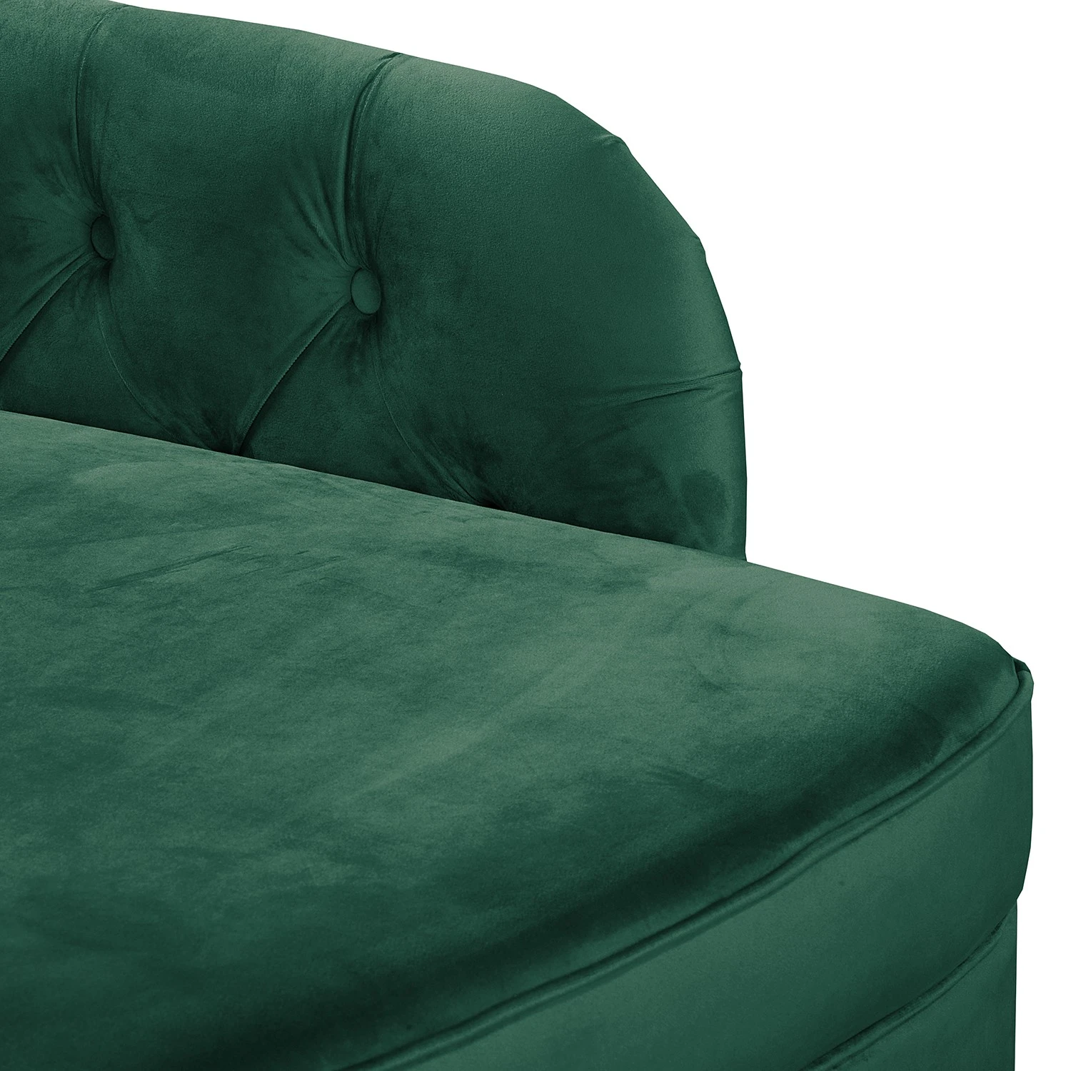 Ridgevalley Recamiere Dale - Samt Ravi: Antikgrün - Armlehne davorstehend links 14 Ridgevalley Recamiere Dale - Samt Ravi: Antikgrün - Armlehne davorstehend links – Bild 14