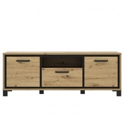 Red Living TV-Lowboard Egan - Eiche Artisan Dekor / Eiche Schwarz Dekor -Wohnzimmermöbel boutique en ligne 1000270217 210609 06154000056 DETAILS P000000001000270217