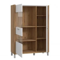 Norrwood Highboard Boyd III - Weiß / Eiche Dekor -Wohnzimmermöbel boutique en ligne 1000270229 210609 06155500127 DETAILS P000000001000270229