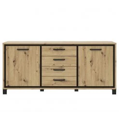 Red Living Sideboard Egan I - Eiche Artisan Dekor / Eiche Schwarz Dekor 12 Red Living Sideboard Egan I - Eiche Artisan Dekor / Eiche Schwarz Dekor -Wohnzimmermöbel boutique en ligne 1000270237 210609 06155900193 DETAILS P000000001000270237