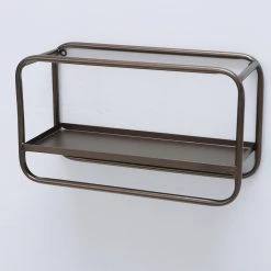 Boltze Wandregal Bruni (2er-Set) - Metall - Braun -Wohnzimmermöbel boutique en ligne 1000270822 210709 14012200082 DETAILS P000000001000270822