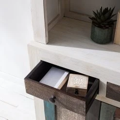 Wolf-Möbel Kommode Goa White - Mango teilmassiv - Mango Vintage Weiß -Wohnzimmermöbel boutique en ligne 1000271076 220621 030 DETAILS P000000001000271076