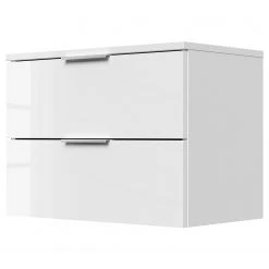 Posseik Kommode Asker I - Hochglanz Weiß