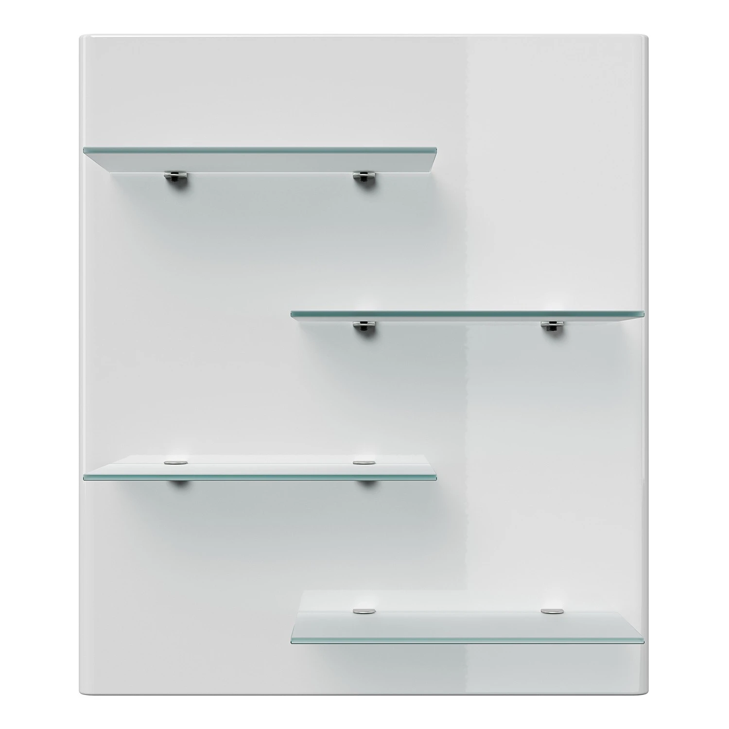 Posseik Wandregal Elite - Hochglanz Weiß - Breite: 52 cm 2 Posseik Wandregal Elite - Hochglanz Weiß - Breite: 52 cm – Bild 2