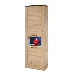 Ridgevalley Schrank Nanda I - Eiche Artisan Dekor / Eiche Schwarz Dekor