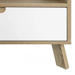 Norrwood TV-Lowboard Ibo - Weiß / Eiche Artisan Dekor -Wohnzimmermöbel boutique en ligne 1000273489 210615 13505700050 DETAILS P000000001000273489